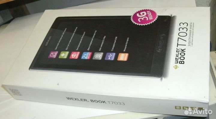 Электронная книга Wexler Book T7033 невключается