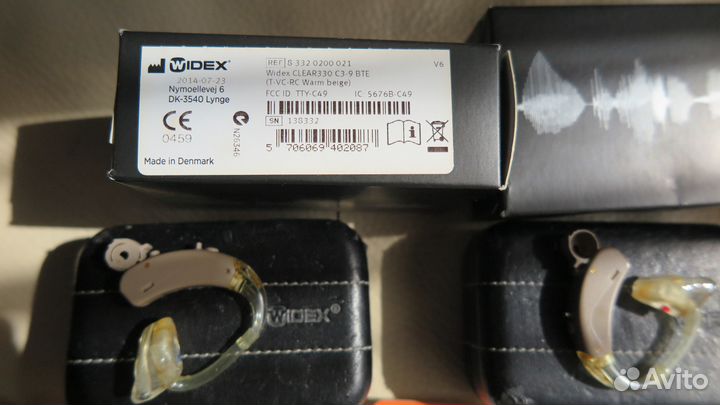 Слуховой аппарат Widex Clear 330 C3-9 BTE 2 шт