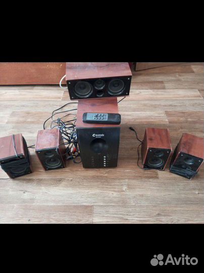 Сабвуфер и колонки