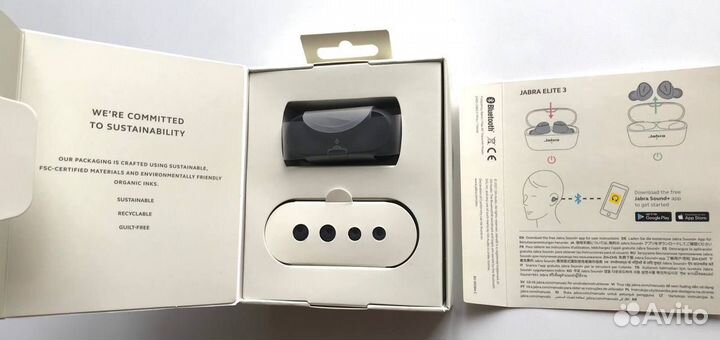 Беспроводная Гарнитура Jabra Elite 3 (Дания)