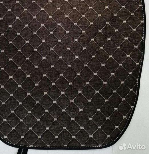 Накидки на сиденья Лен Premium (L) с боками