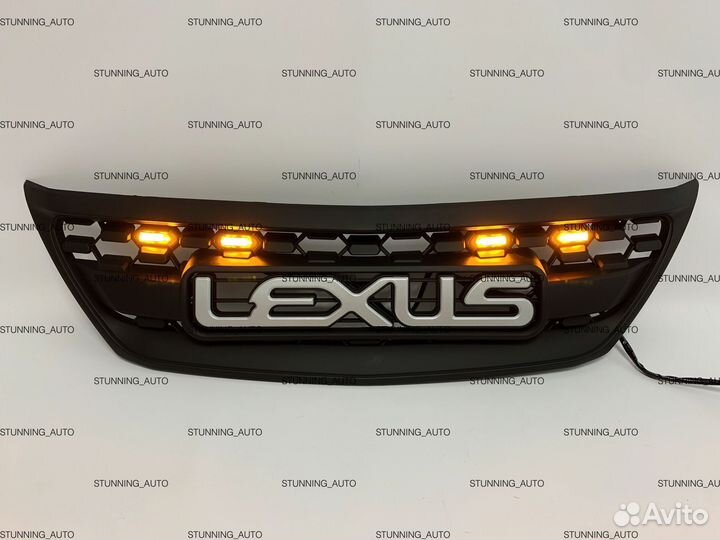 Решетка радиатора Lexus RX350 2003-2008 V529