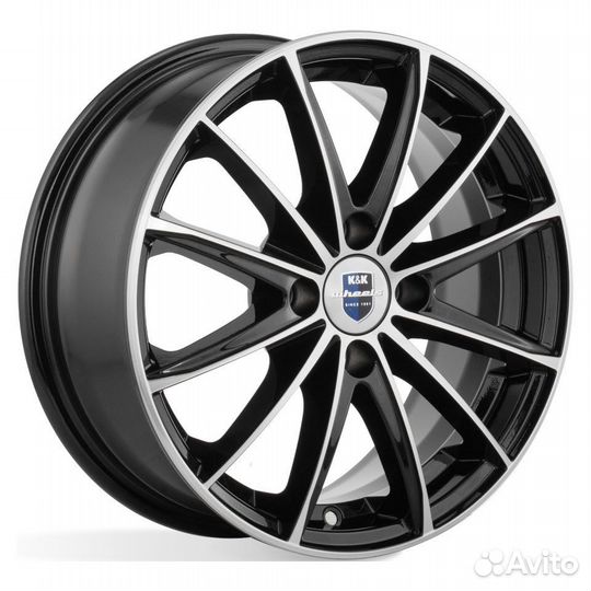 R15 4x100 6J ET50 60,1 Rapid Пойнт Бланк Алмаз чёр