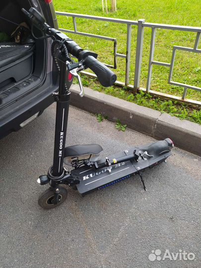 Самокат взрослый электрический бу