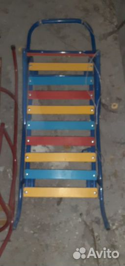 Детские зимние санки