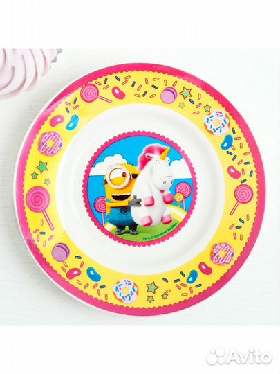 Новый чайный набор детский (кружка+блюдце)