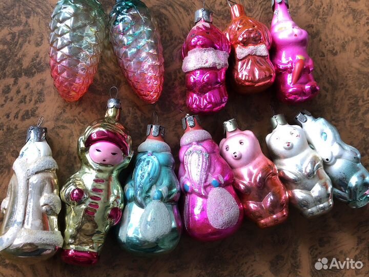 Елочные игрушки СССР