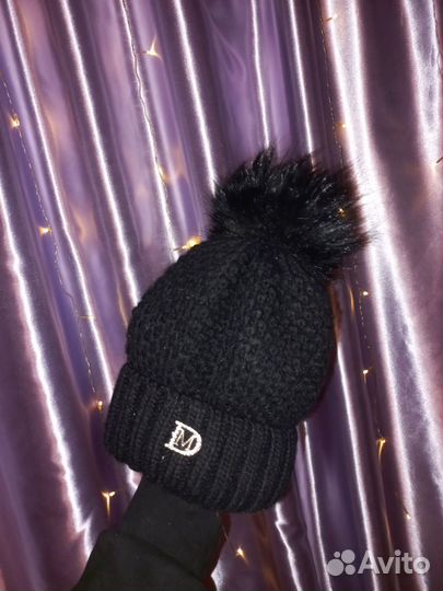 Шапка вязанная женская