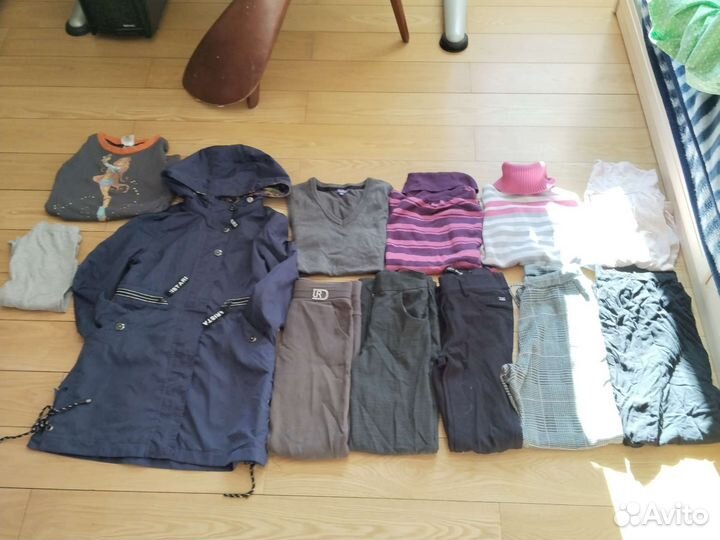 Вещи на девочку 128-146 см пакетом