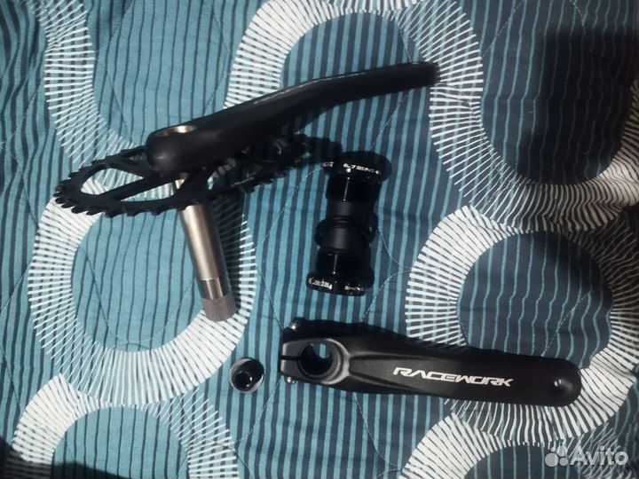 Велосипедные запчасти, покрышки, шатуны, кассеты