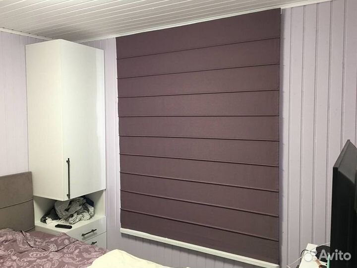 Римские шторы блэкаут