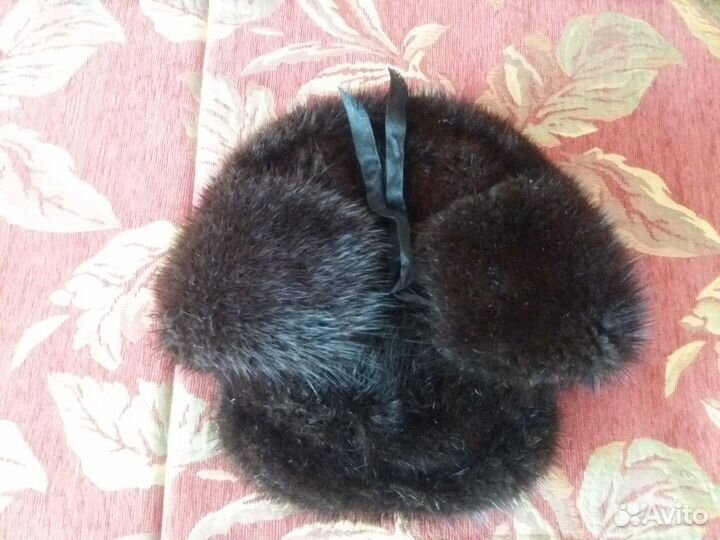 Мужская норковая шапка СССР