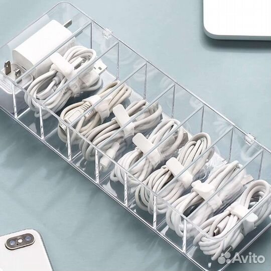 Органайзер для проводов с ячейками