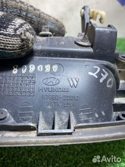 Ручка двери внешняя задняя правая Hyundai Elantra