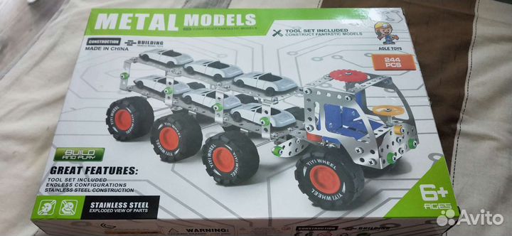 Конструктор металлический metal models