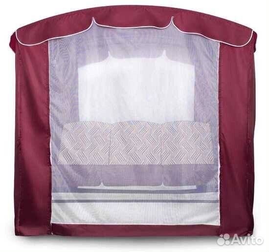 Садовые качели трехместные 