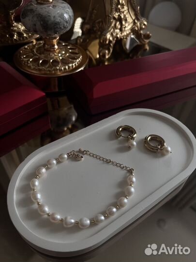 Браслет и серьги