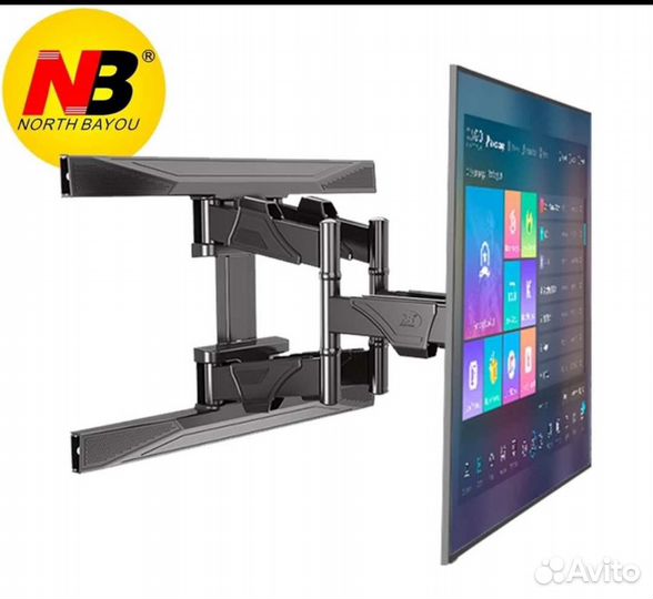 Кронштейн для тв усиленный выдвижной до 85