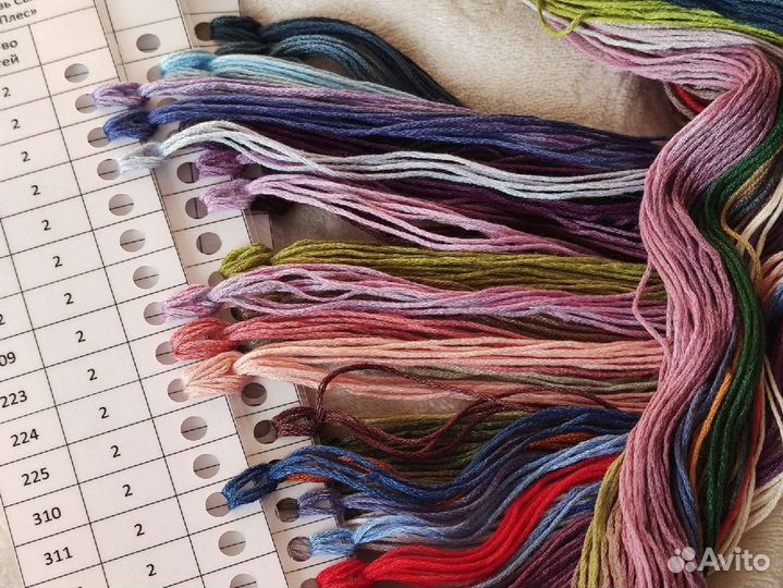 Мулине схс в нарезке по метру