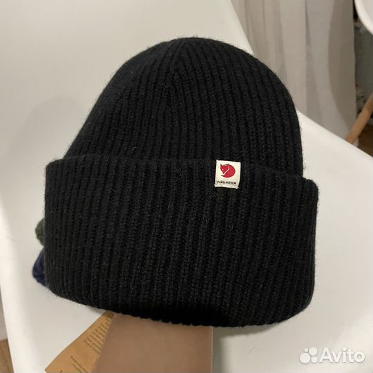 Новая шапка Fjallraven Logo Hat оригинал шерсть