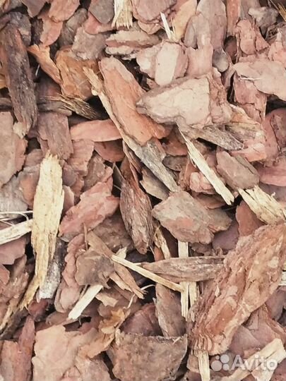 Мульча кора сосны