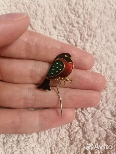 Значок детский Брошка детская Эмаль СССР