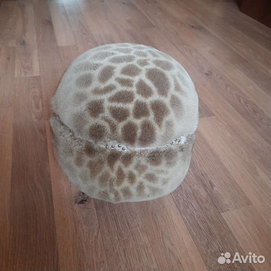 Шапка норковая женская