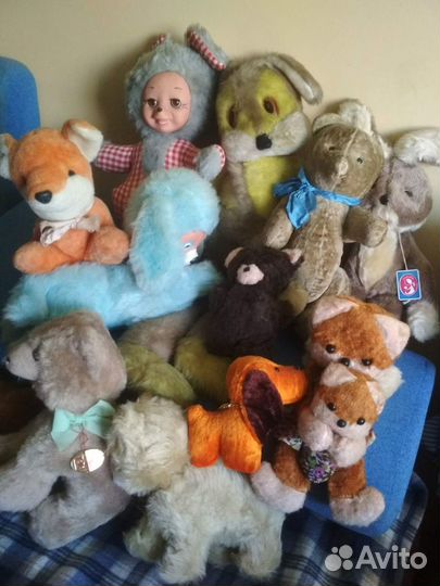 Кукла / СССР /мишка собака лиса ГДР