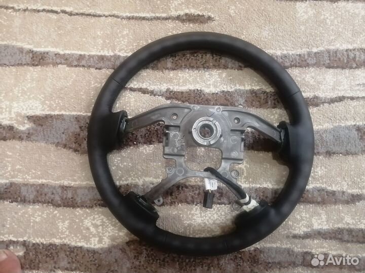 Новый кожаный руль Hyundai Santa Fe CM обогрев