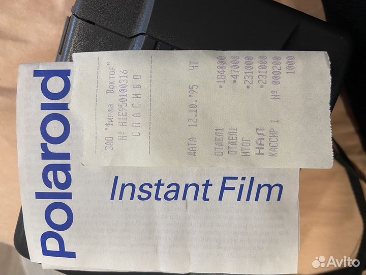 Плёночный фотоаппарат полароид (polaroid 636 )