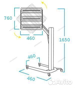 Сушка инфракрасная 2200 Вт 220 В Nordberg IF2