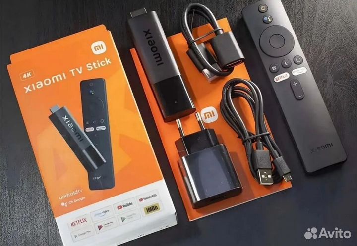 Тв приствка SMART прошитая Xiaomi TV Stick 4K