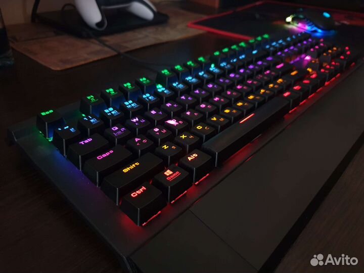 Игровая клавиатура Gamdias Hermes Color 7