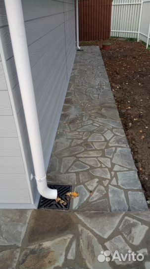 Укладка природного камня