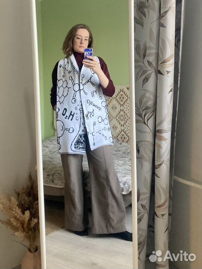 Шарф новый с шерстью