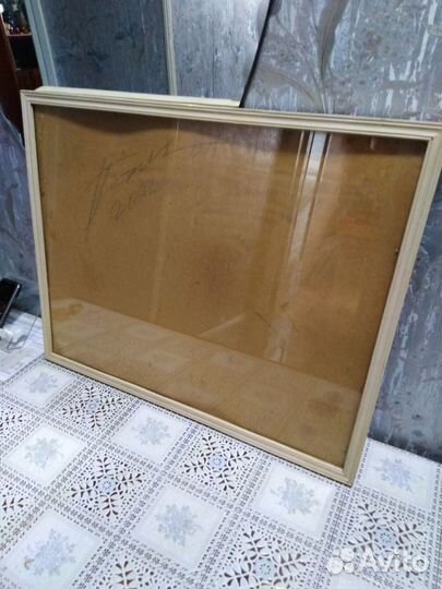 Рама дерево со стеклом под картину
