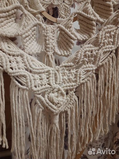 Макраме панно интерьерное 