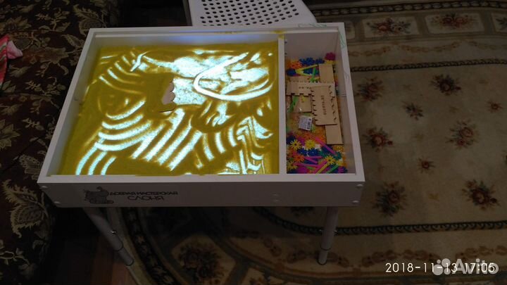 Световой стол для рисования песком