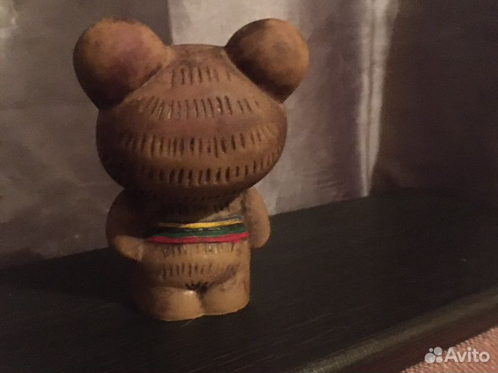 Олимпийский мишка 1980 резиновый