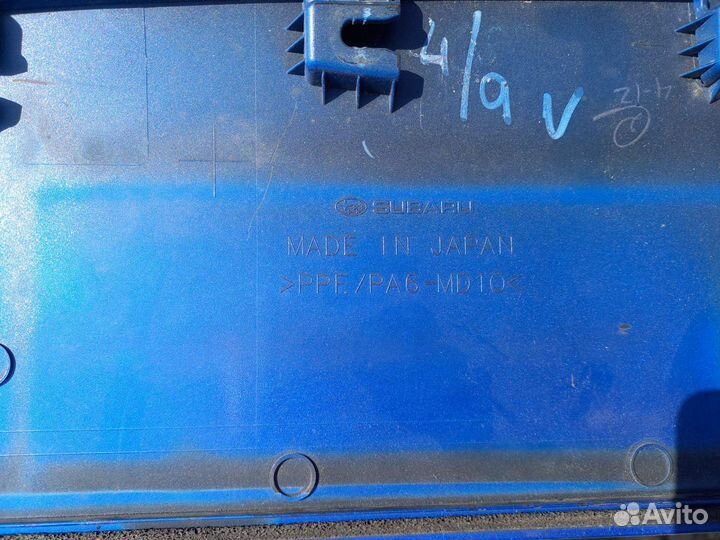 Воздухозаборник (ноздря) на капот subaru