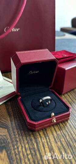 Мужское кольцо cartier