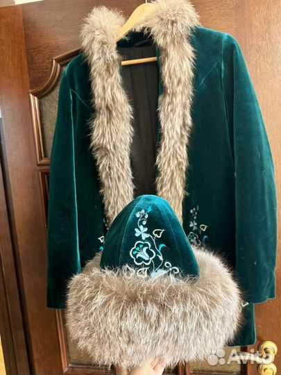 Национальный татарский осенний костюм