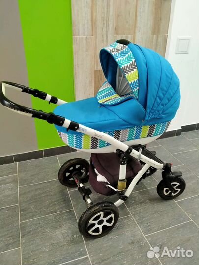 Красивая коляска 2 в 1 Toscana