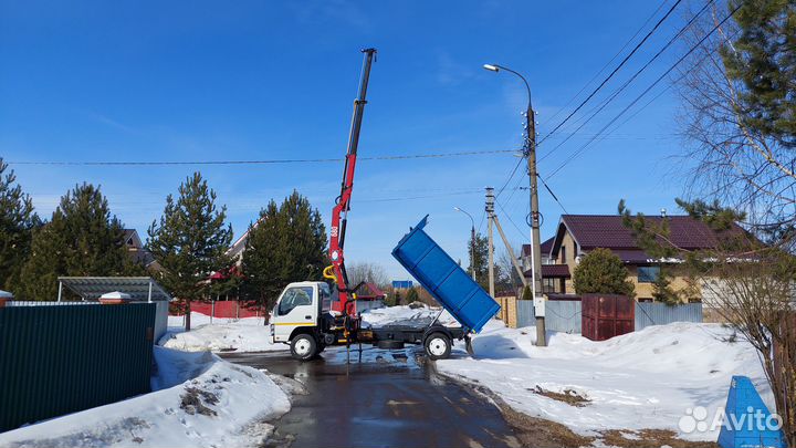 Isuzu NQR71 с КМУ, 2007