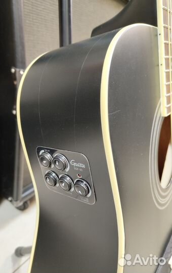 Parkwood W81-BKS TA трансакустическая гитара