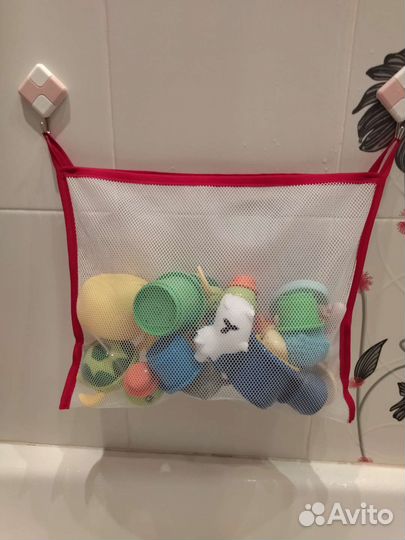 Органайзер для вещей и игрушек в ванную