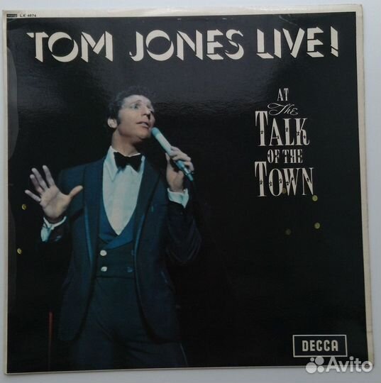 Том Джонс Tom Jones LP Vinyl Record 1Press England