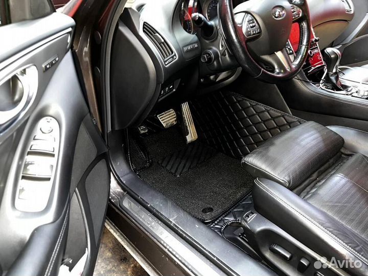Коврик из экокожи для Infiniti Q50