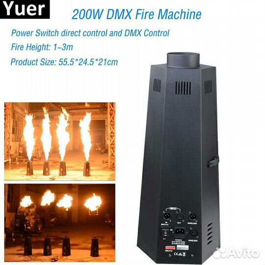 Fire machine, Fire box