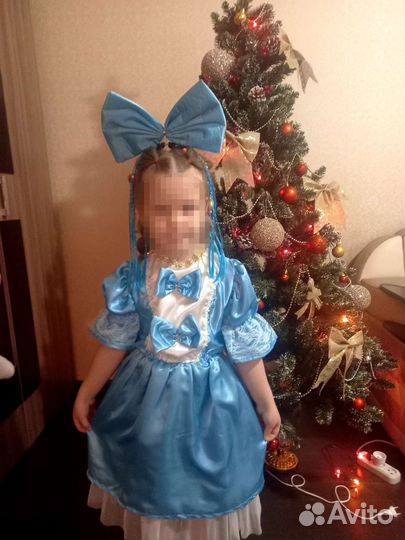 Новогодний костюм для девочки 110Мальвина